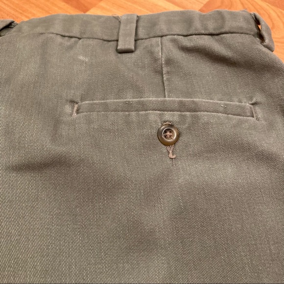 Haggar generations Men's Khaki Pants 38 X 32 Flat Front Hidden Comfort Waistband - Picture 5 of 12